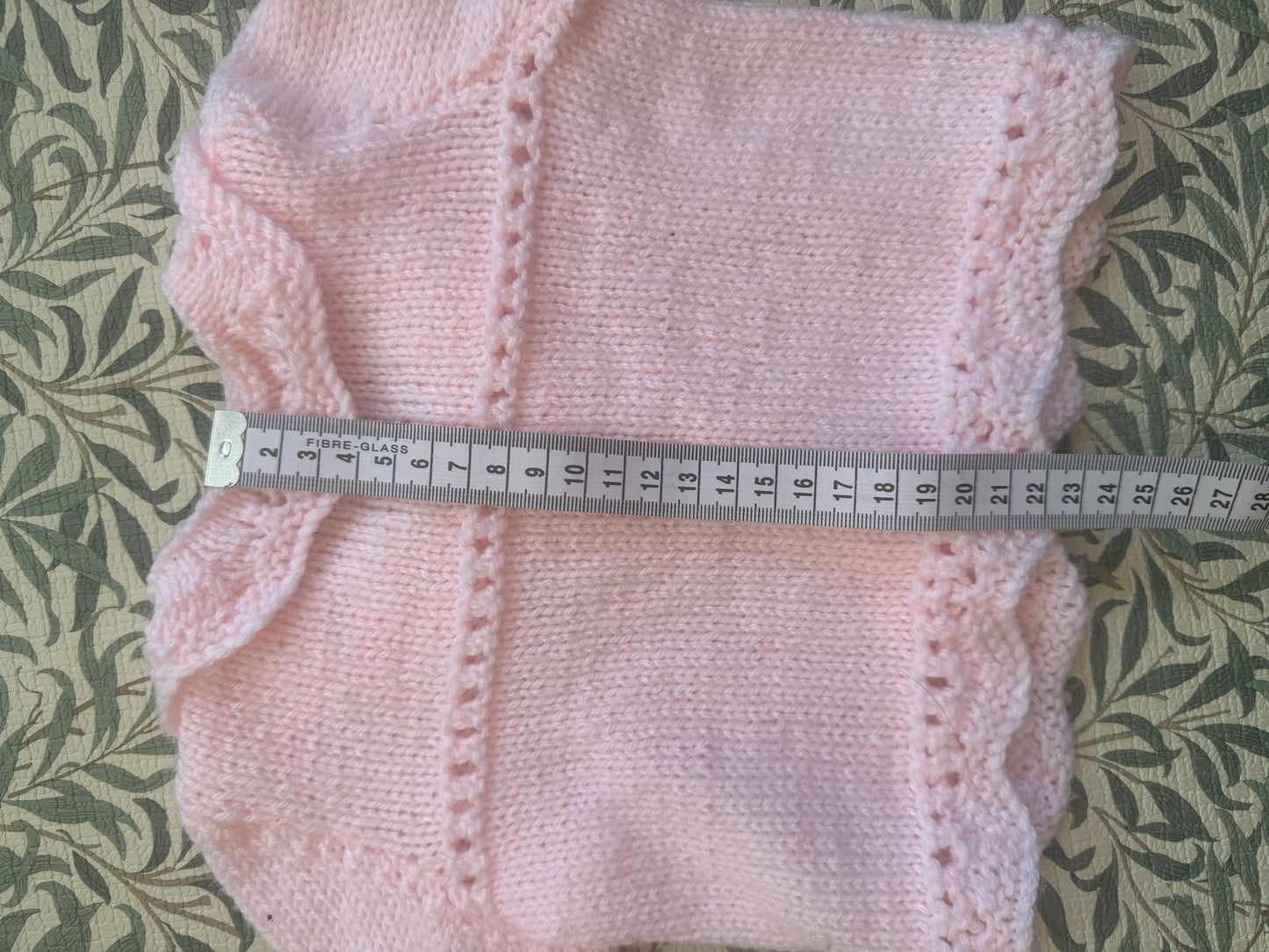 3-6m pink cardigan