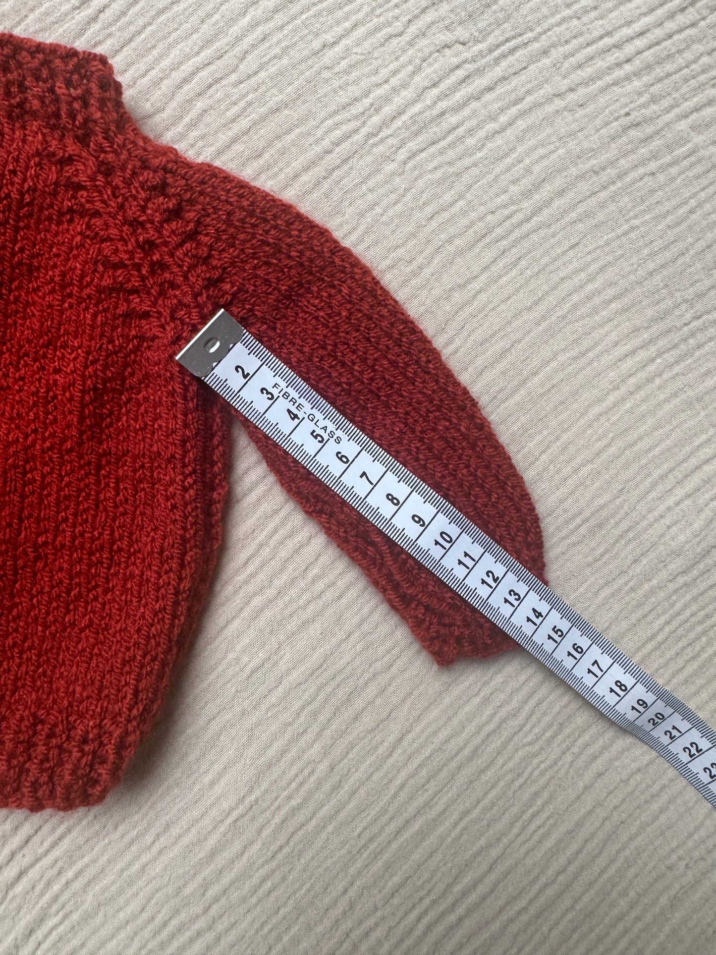 0-3m tomato cardigan