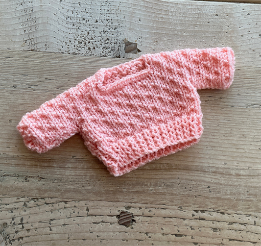 Medium jelly cat pinky peach jumper