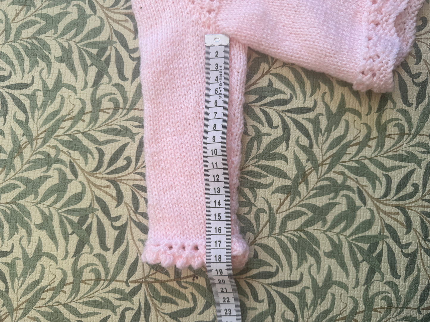 3-6m pink cardigan