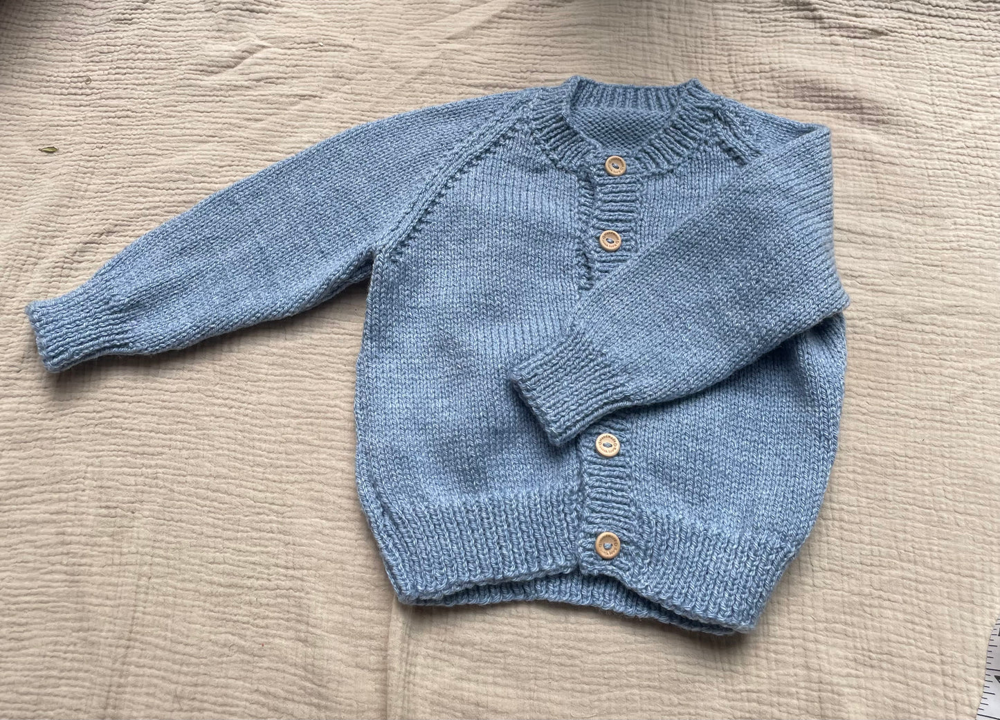 1-2 years sky marle cardigan