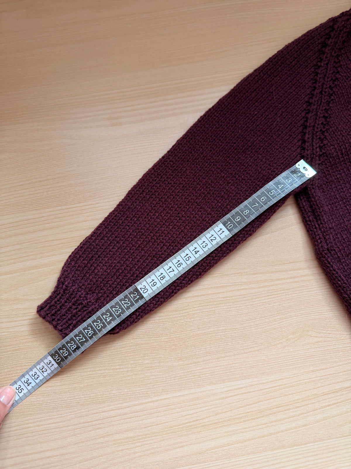 2-4 years aubergine cardigan