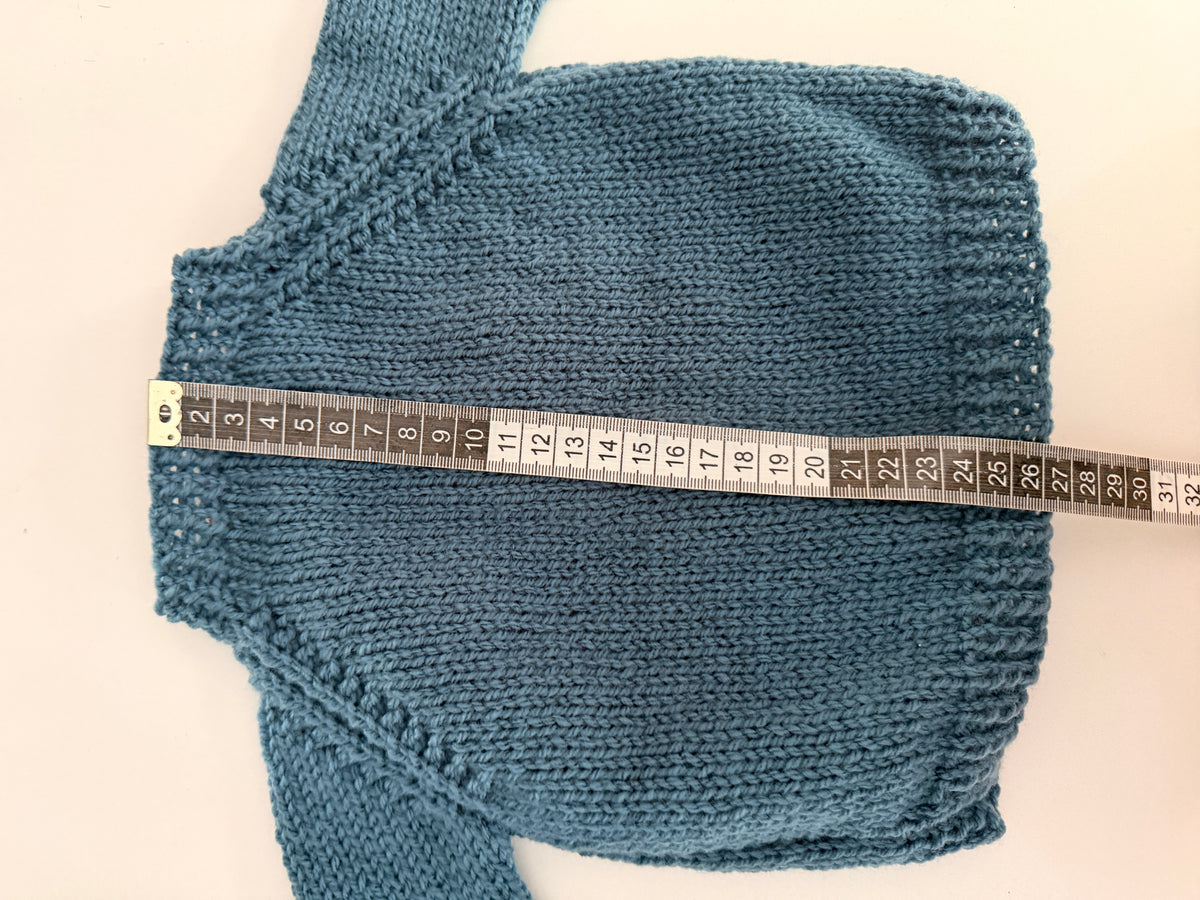 0-3m mallard cardigan