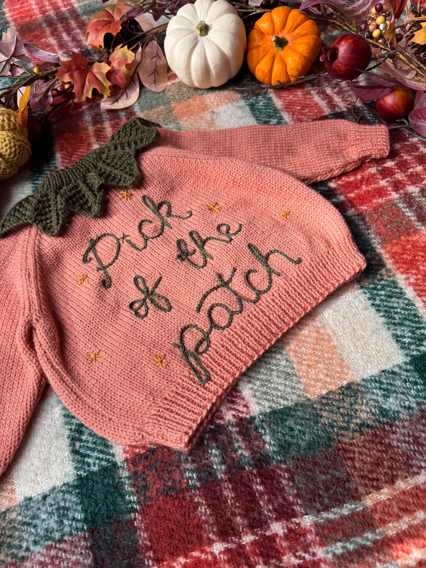 1-2 years pick of the patch cardigan