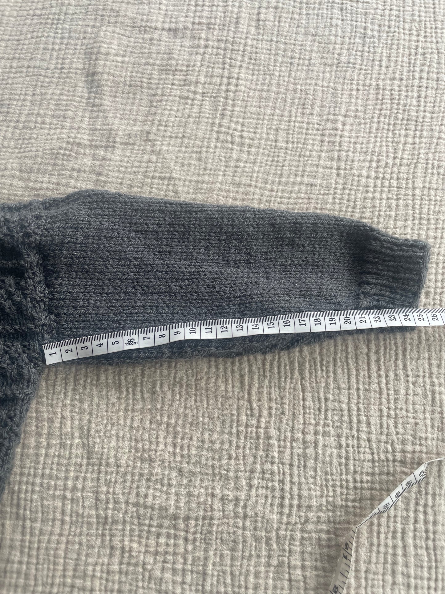 2-3years charcoal grey cardigan