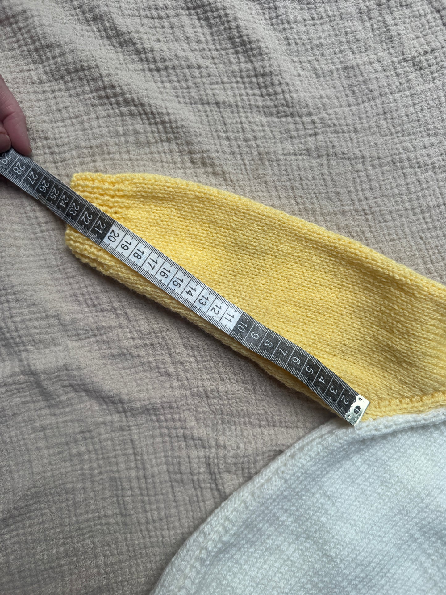1-2 years blue/yellow colour block cardigan