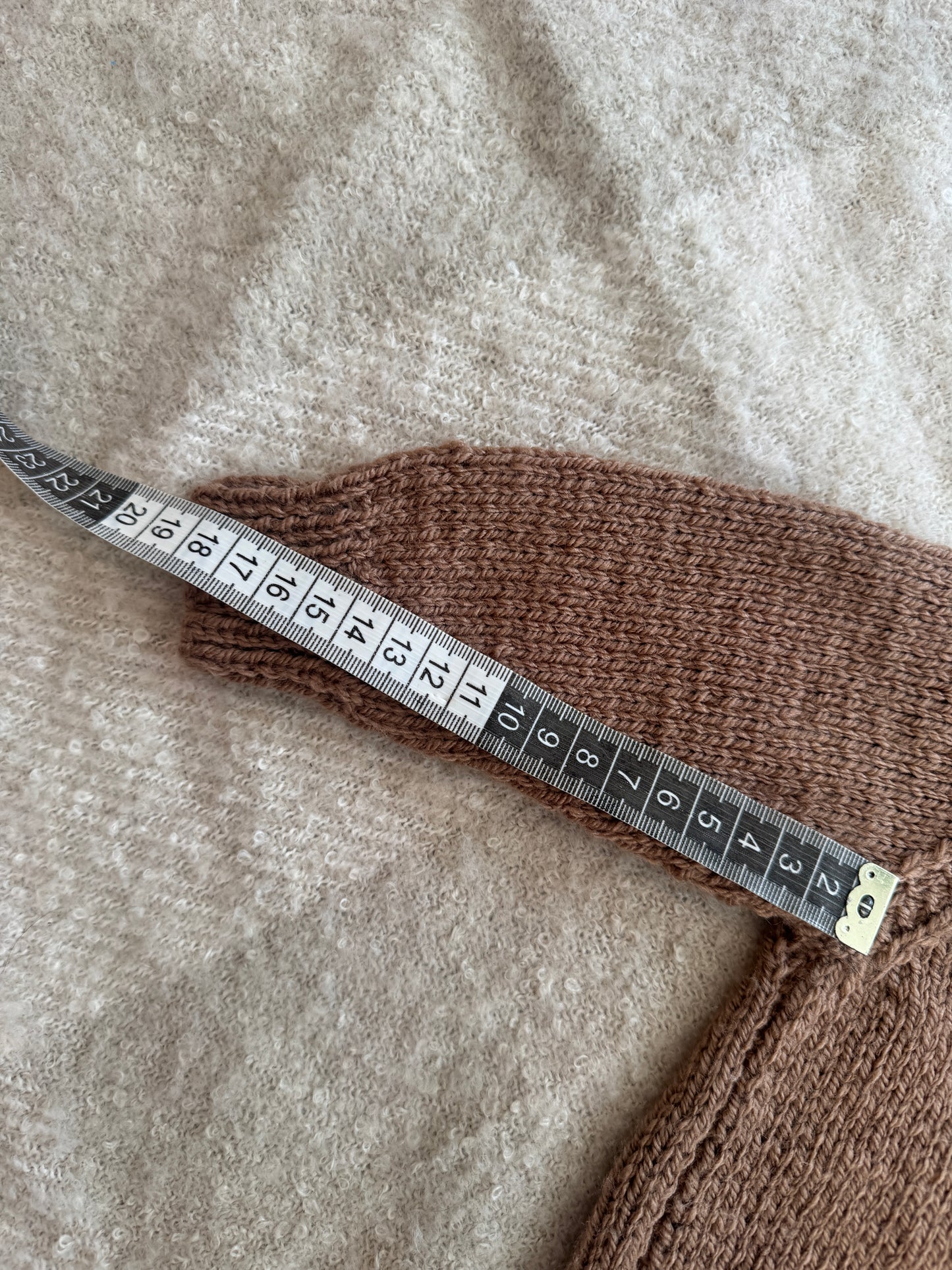 3-6m mocha cardigan