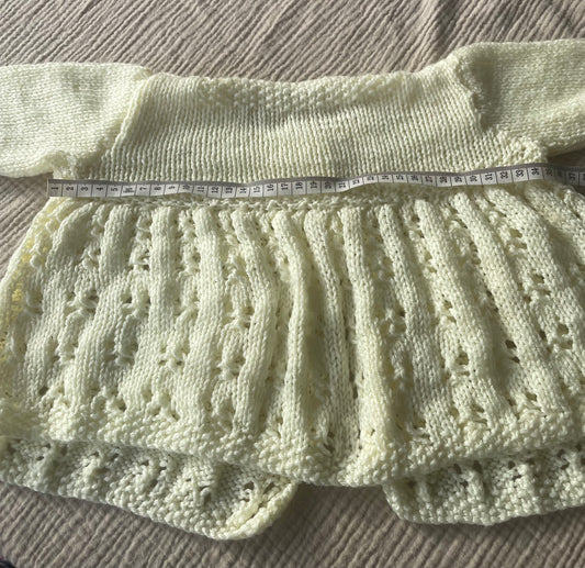 2-3years yellow cardigan