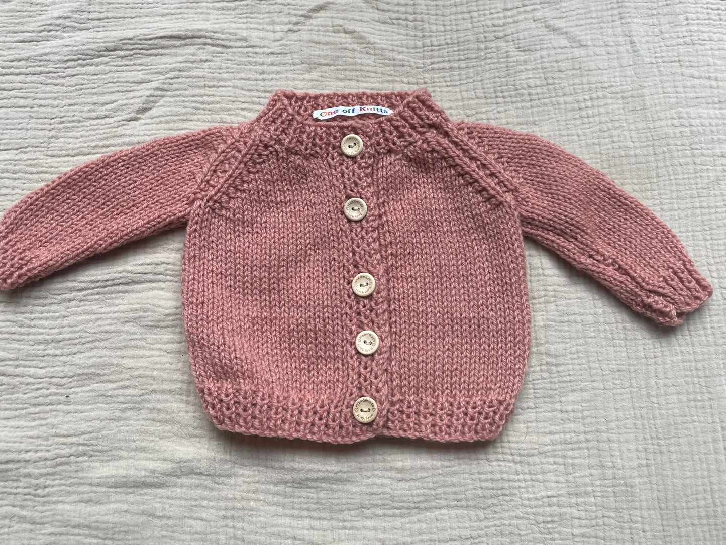 0-3m clay cardigan