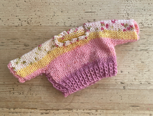 Medium jelly cat multi coloured jumper