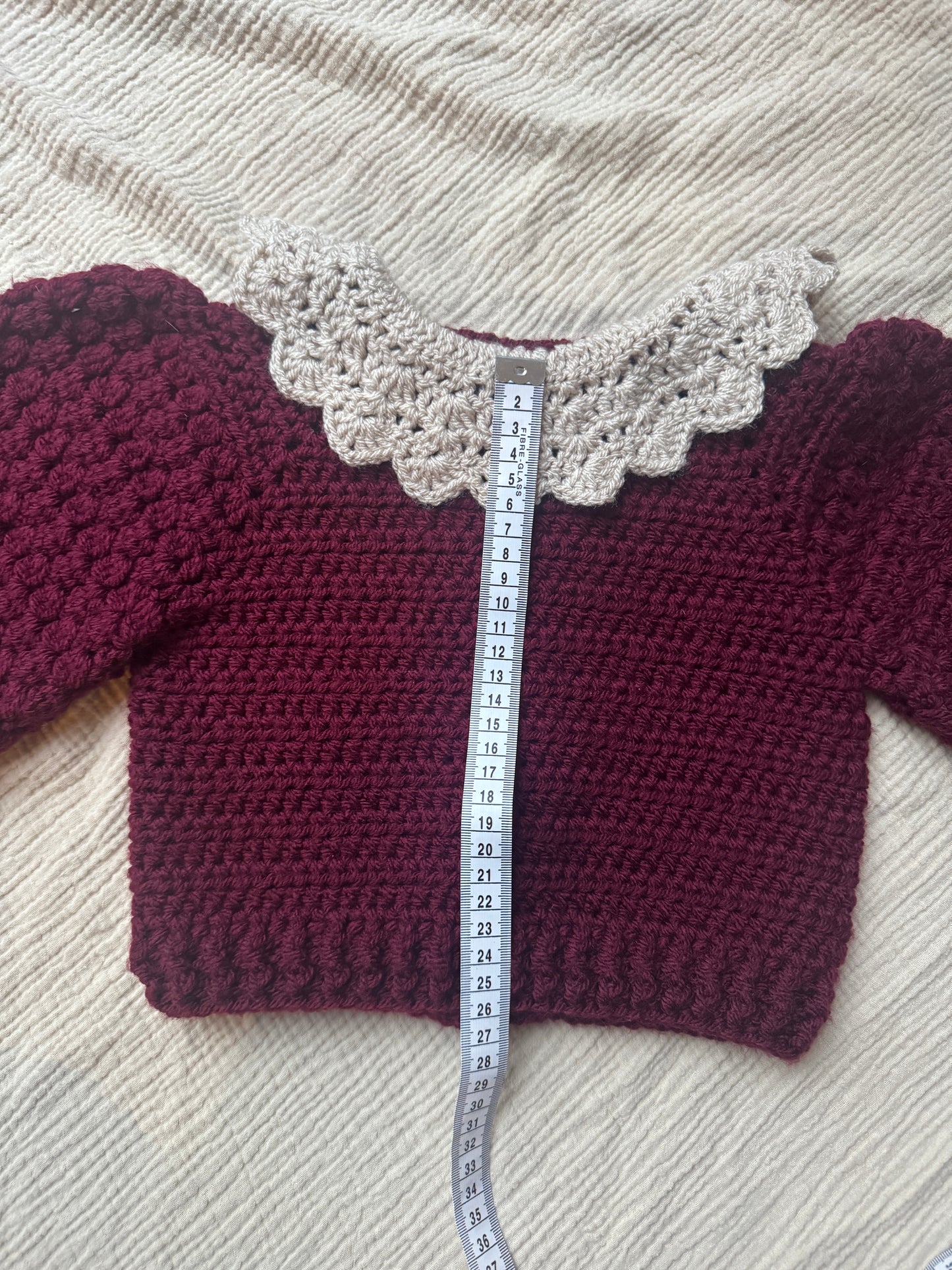 12-18m collar Cardigan