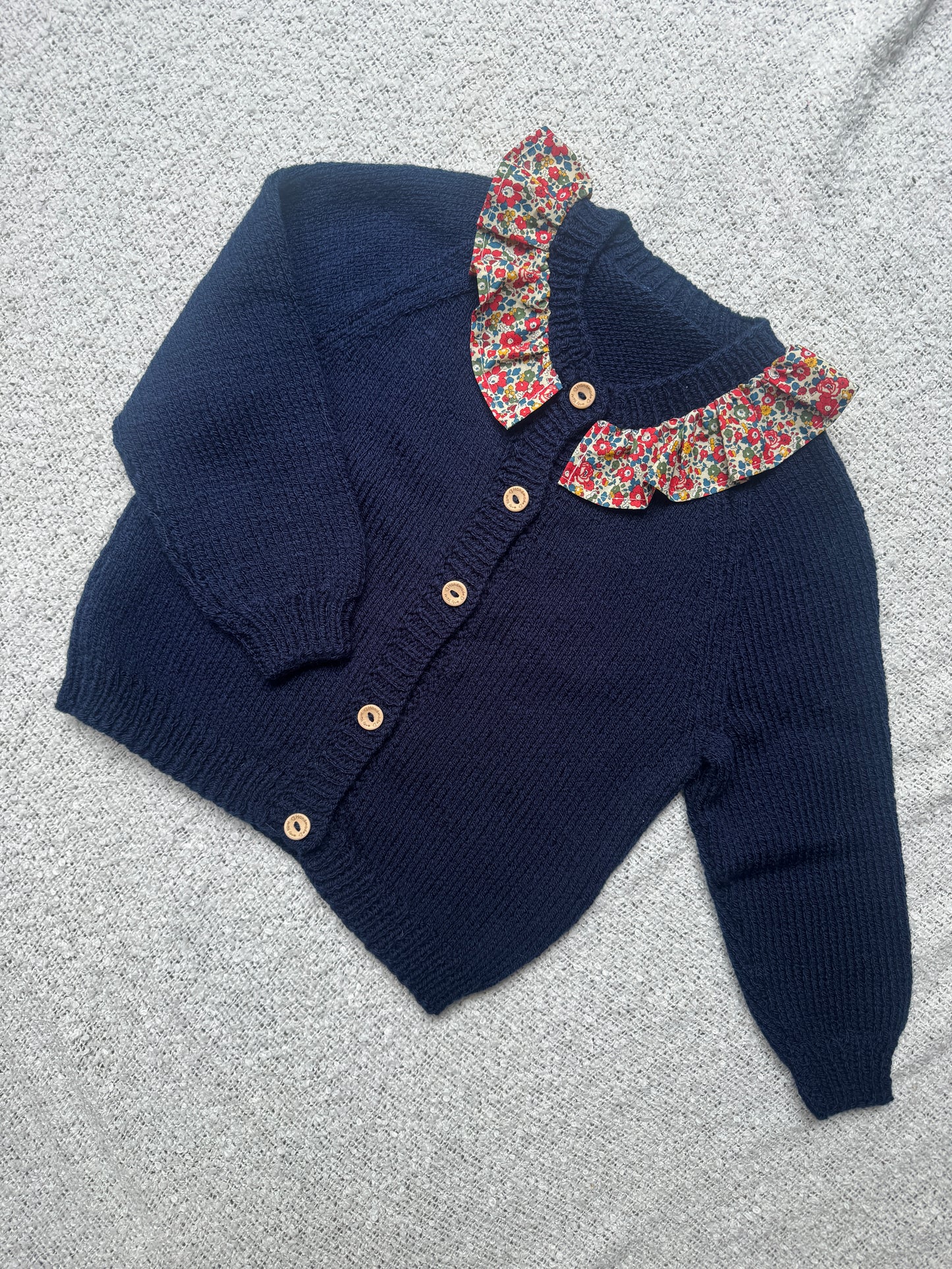 2-4 midnight with liberty collar cardigan