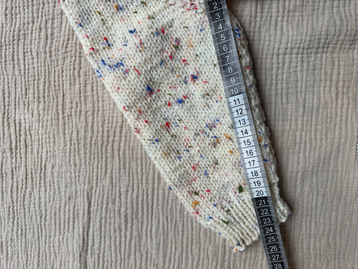 2-3 years multi fleck cardigan
