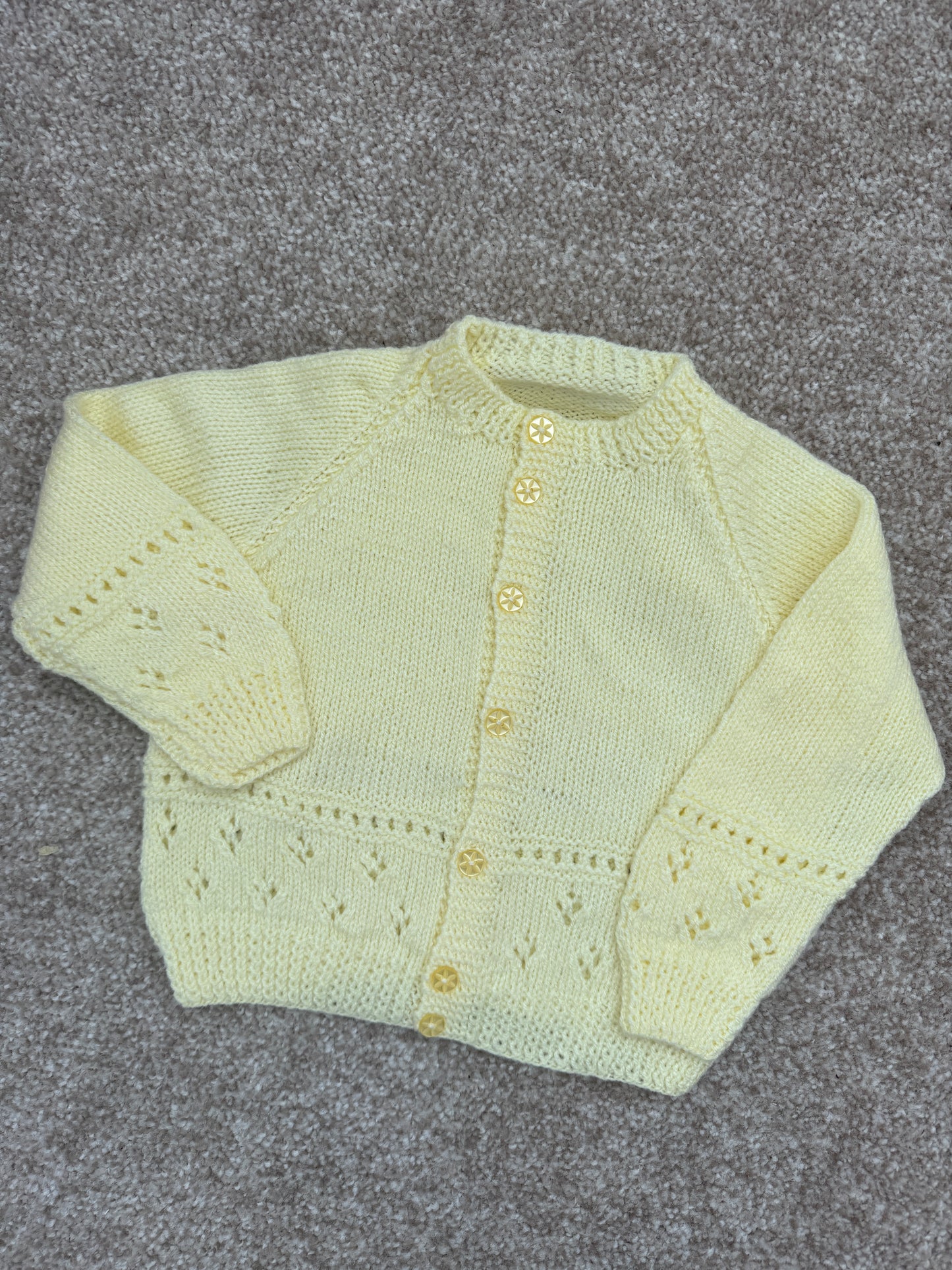 9-12m yellow Cardigan