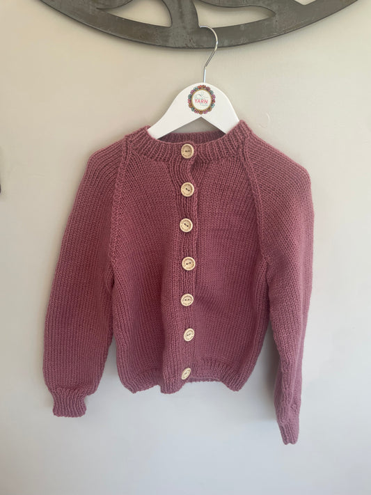 3-4 years rose Cardigan