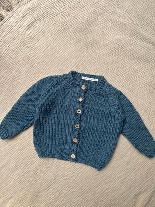 1-2 years mallard cardigan