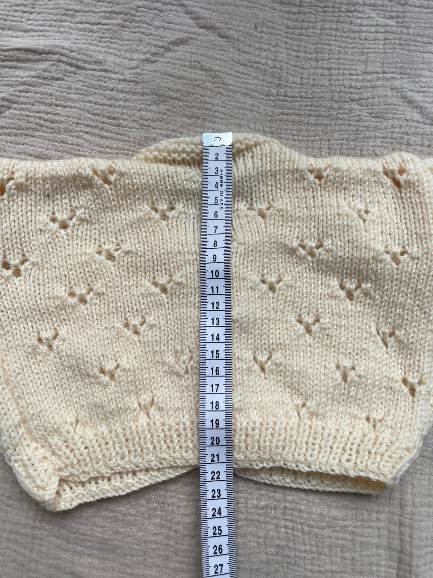 3-6m peach cardigan