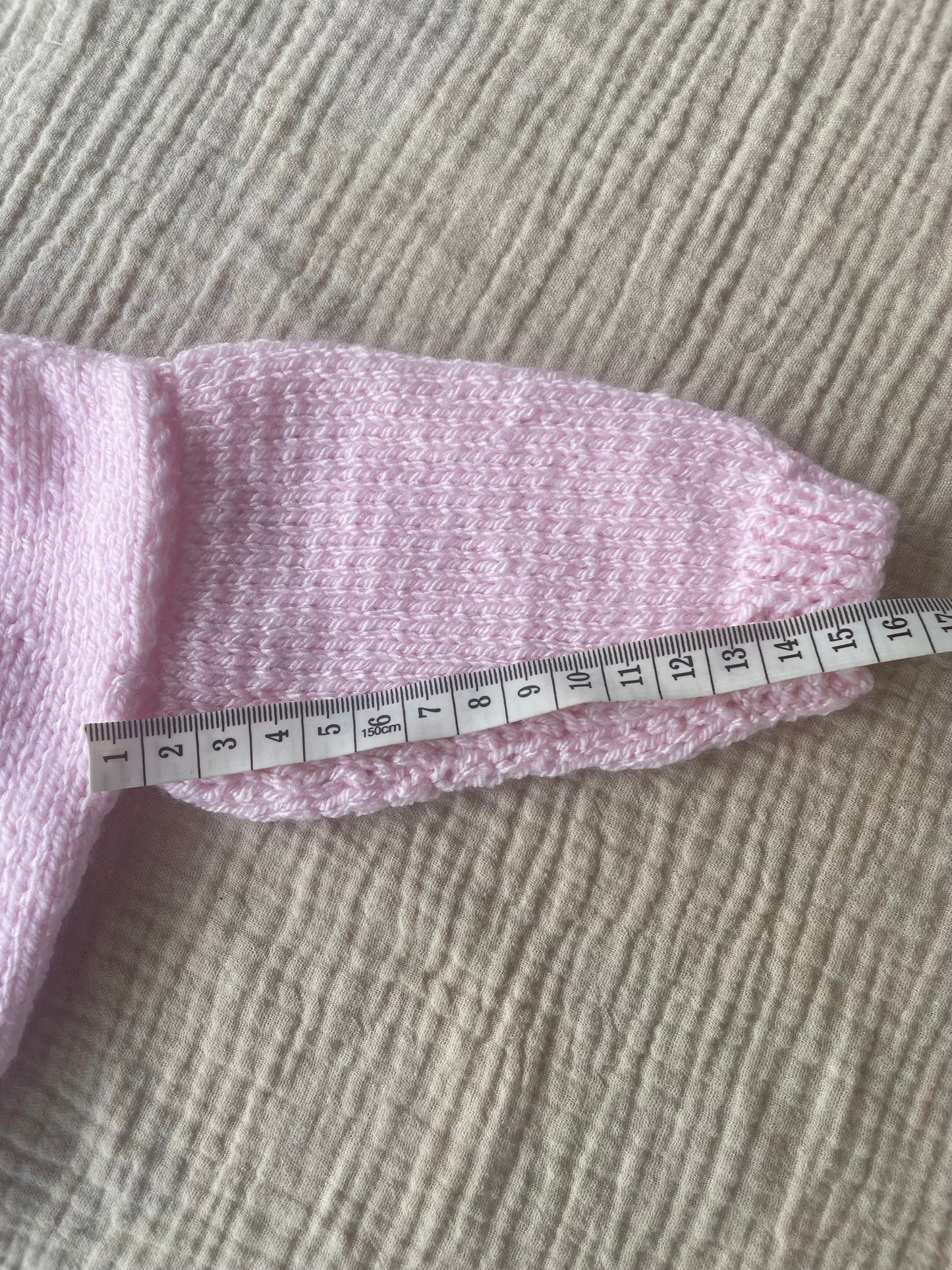 0-1m light pink cardigan