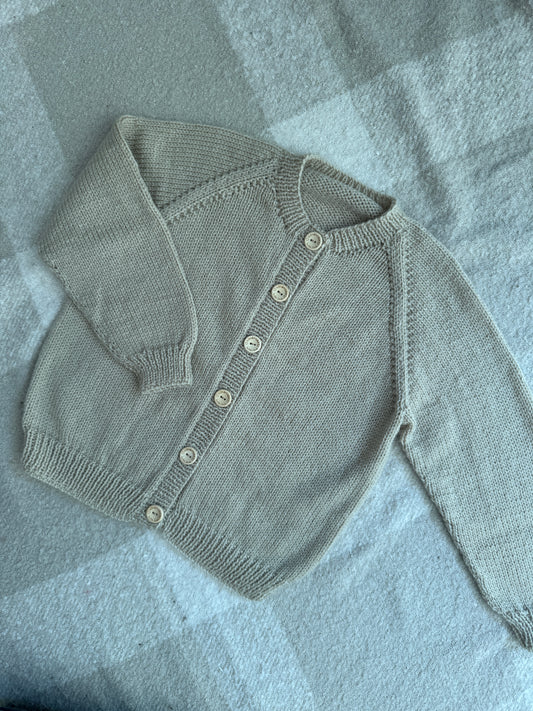 4-6 years parchment cardigan