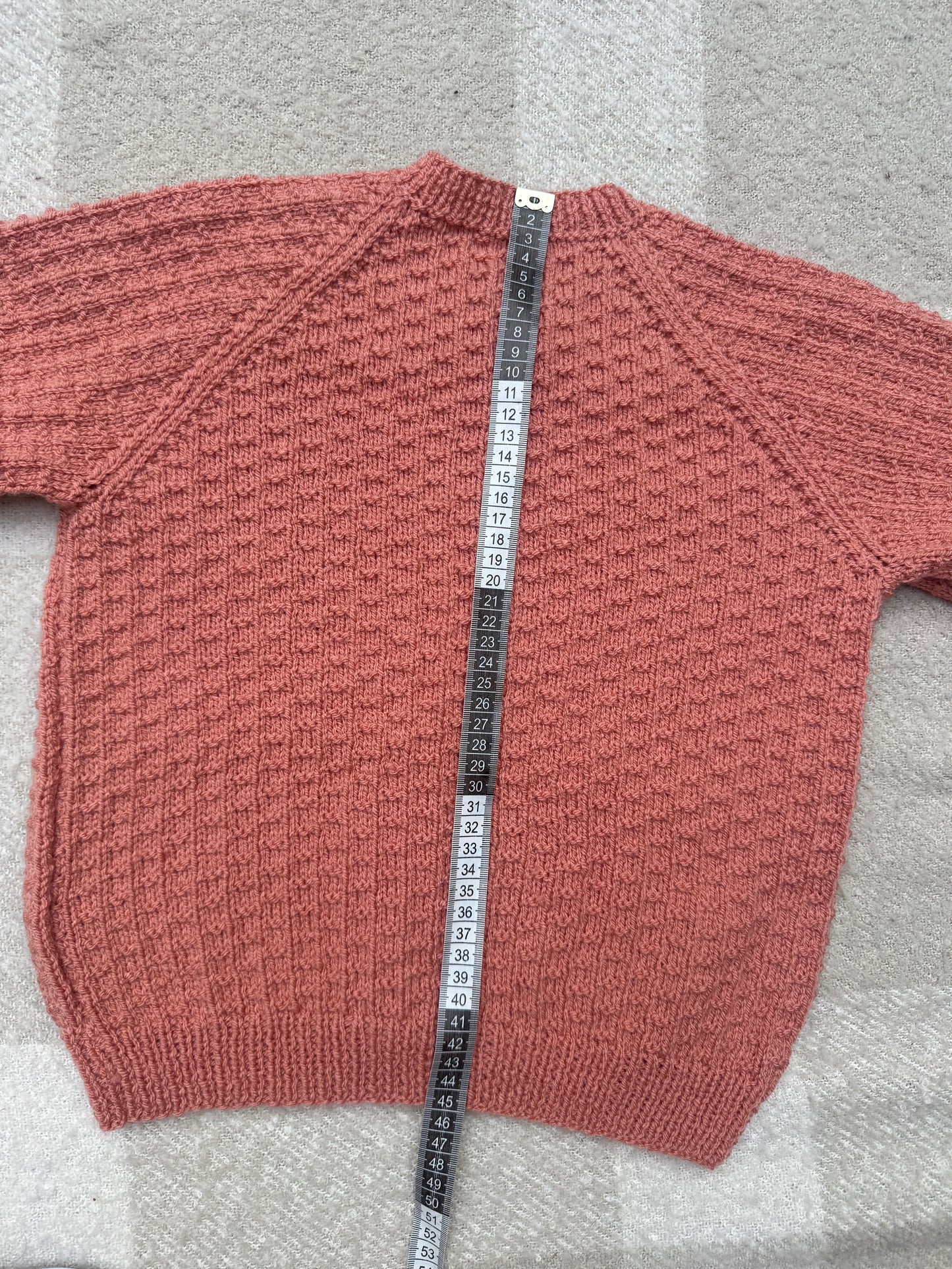 4-6 years vintage peach cardigan