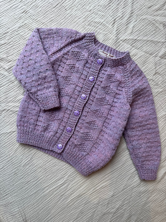 18-24 months Heather fleck cardigan