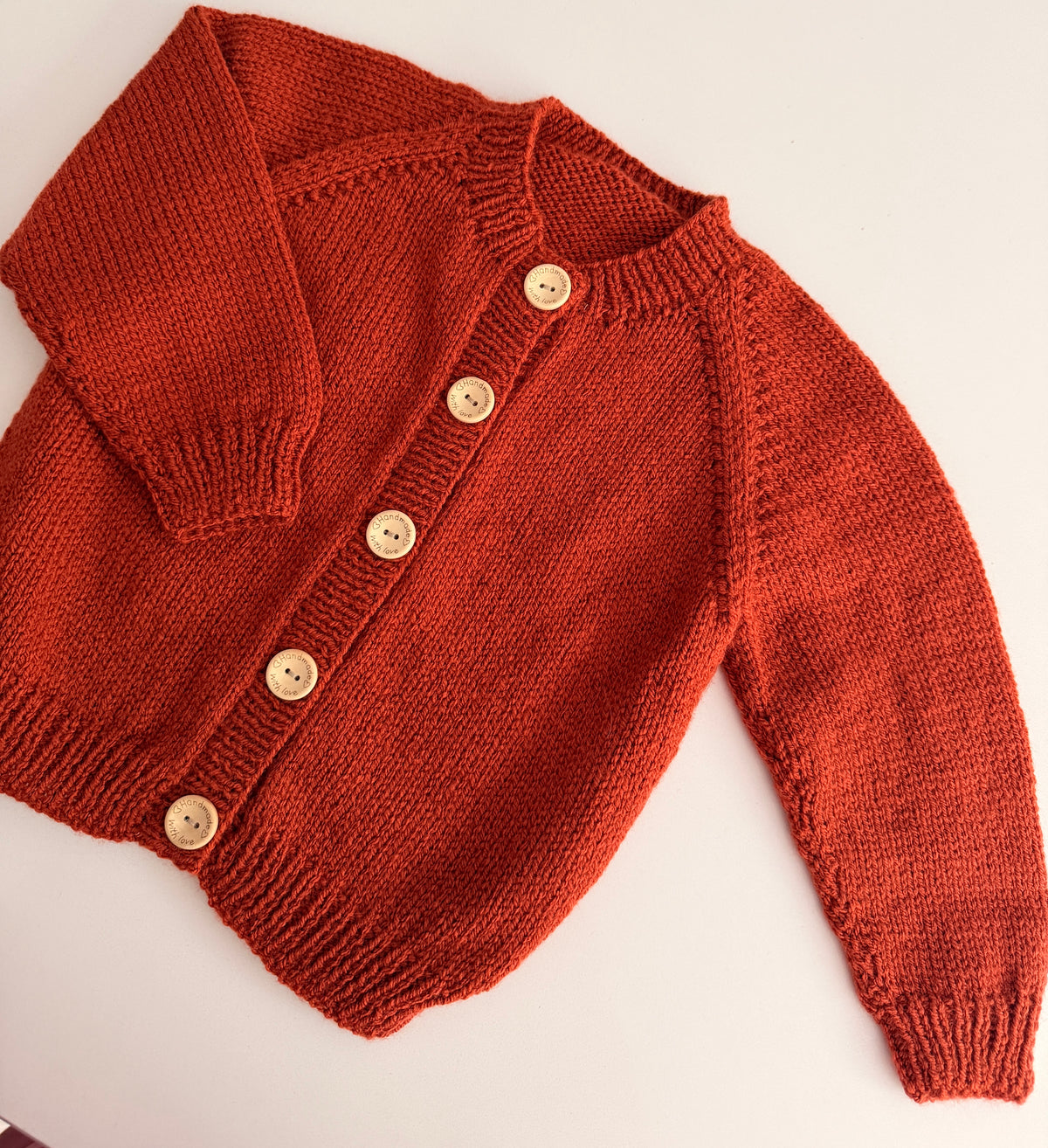 1-2 years copper cardigan