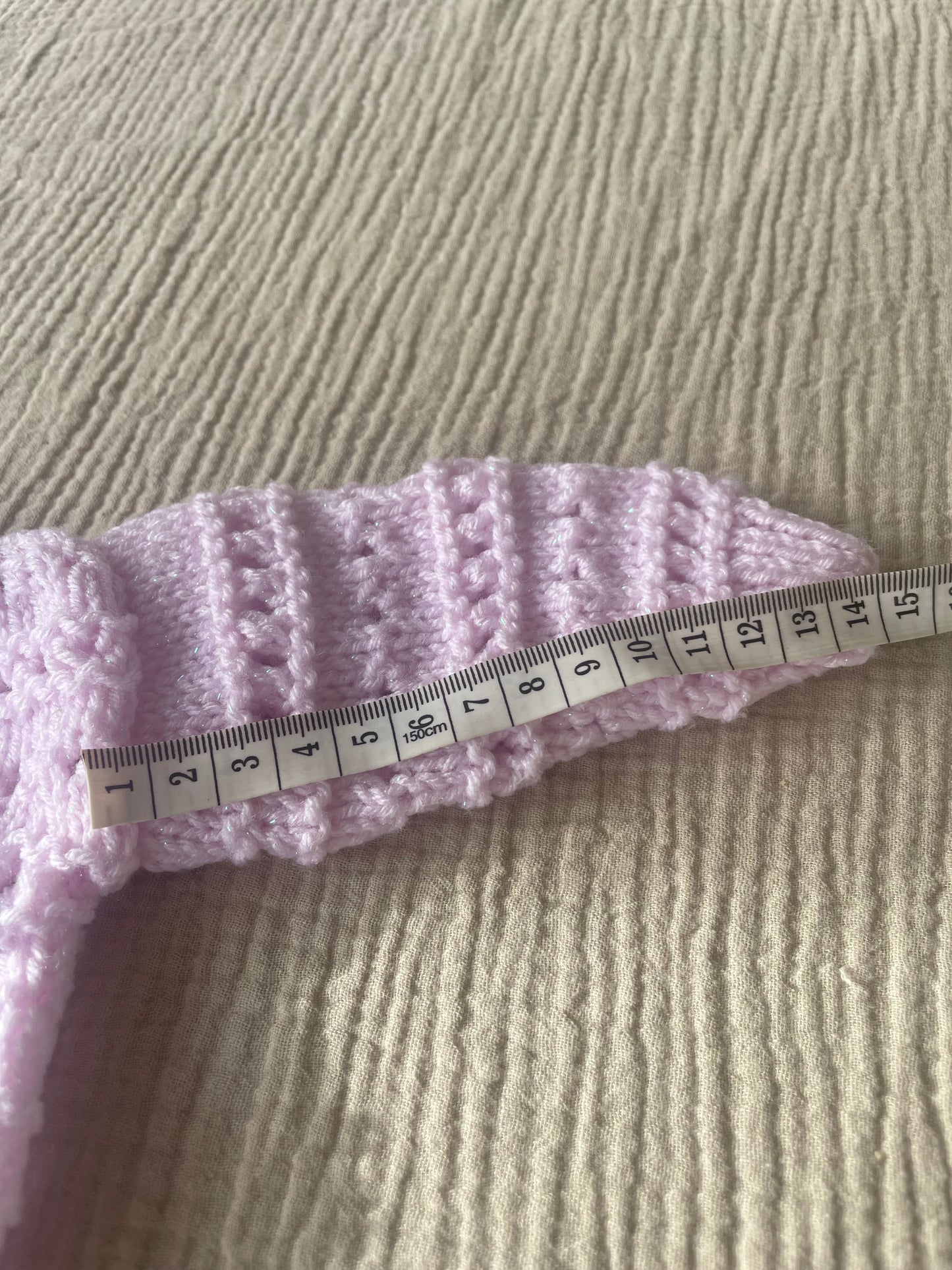 small 0-3m lilac iridescent cardigan