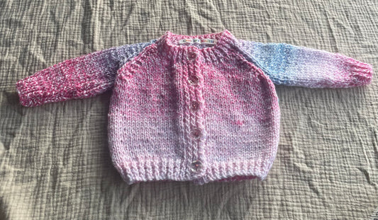 0-1m rainbow cardigan
