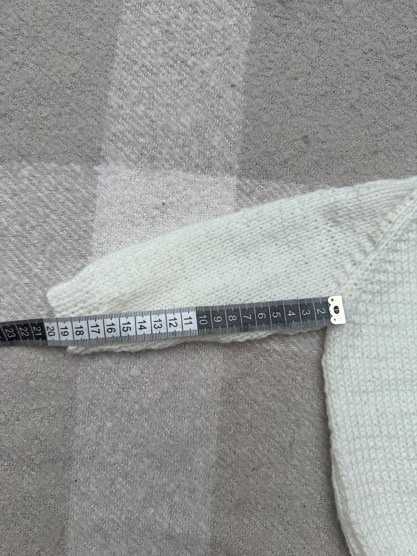 12-18m pale cream cardigan