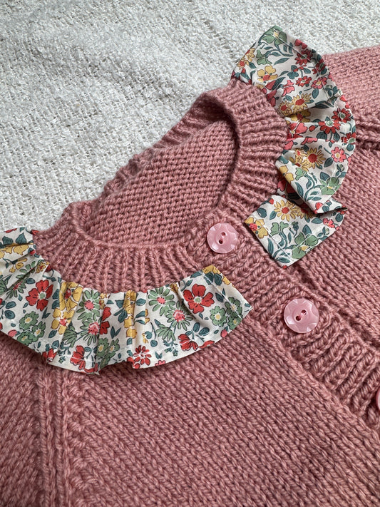 2-3 oyster cardigan