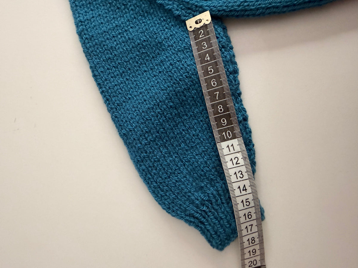 6-12 blue cardigan