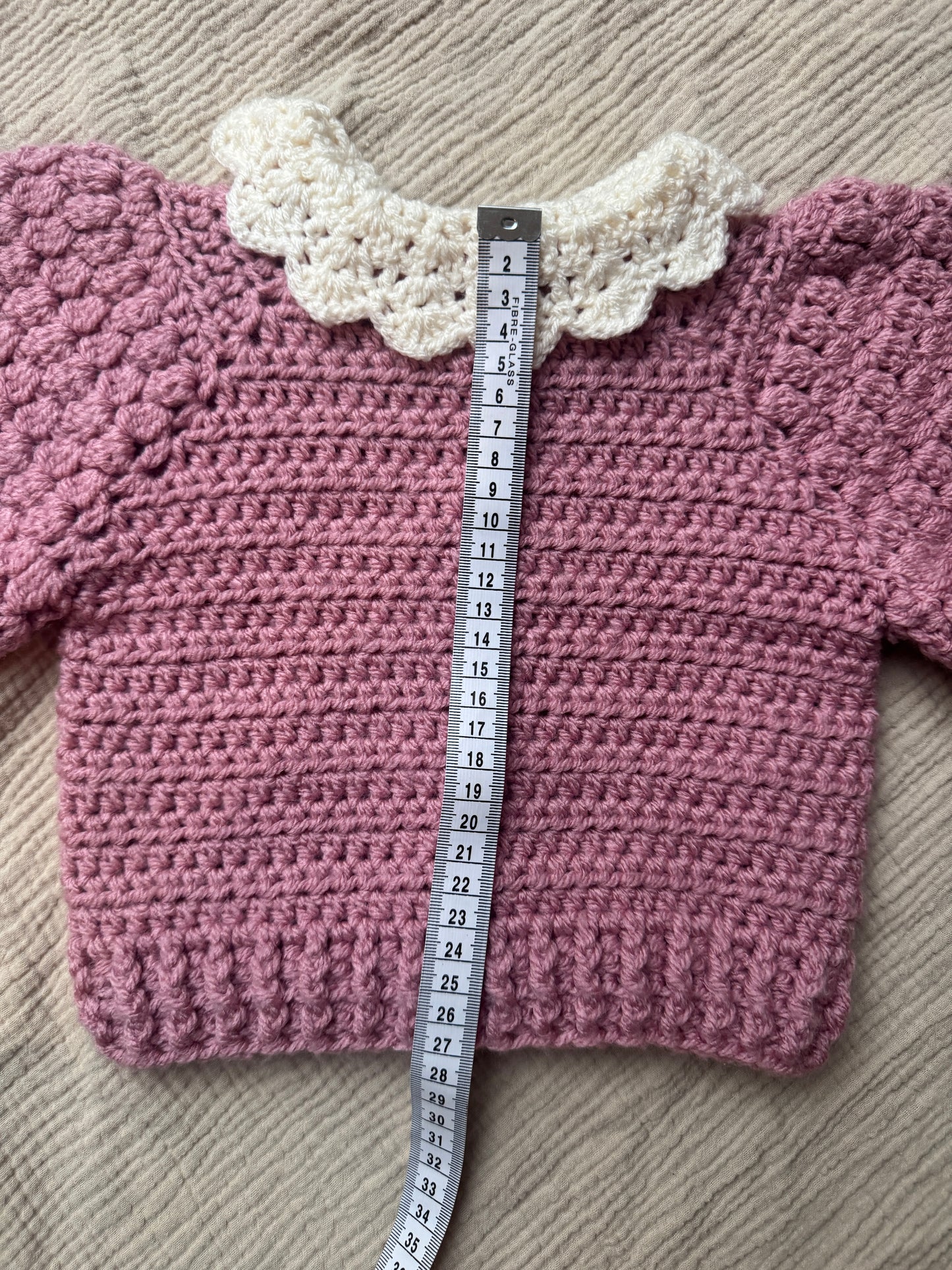 6-12m collar Cardigan