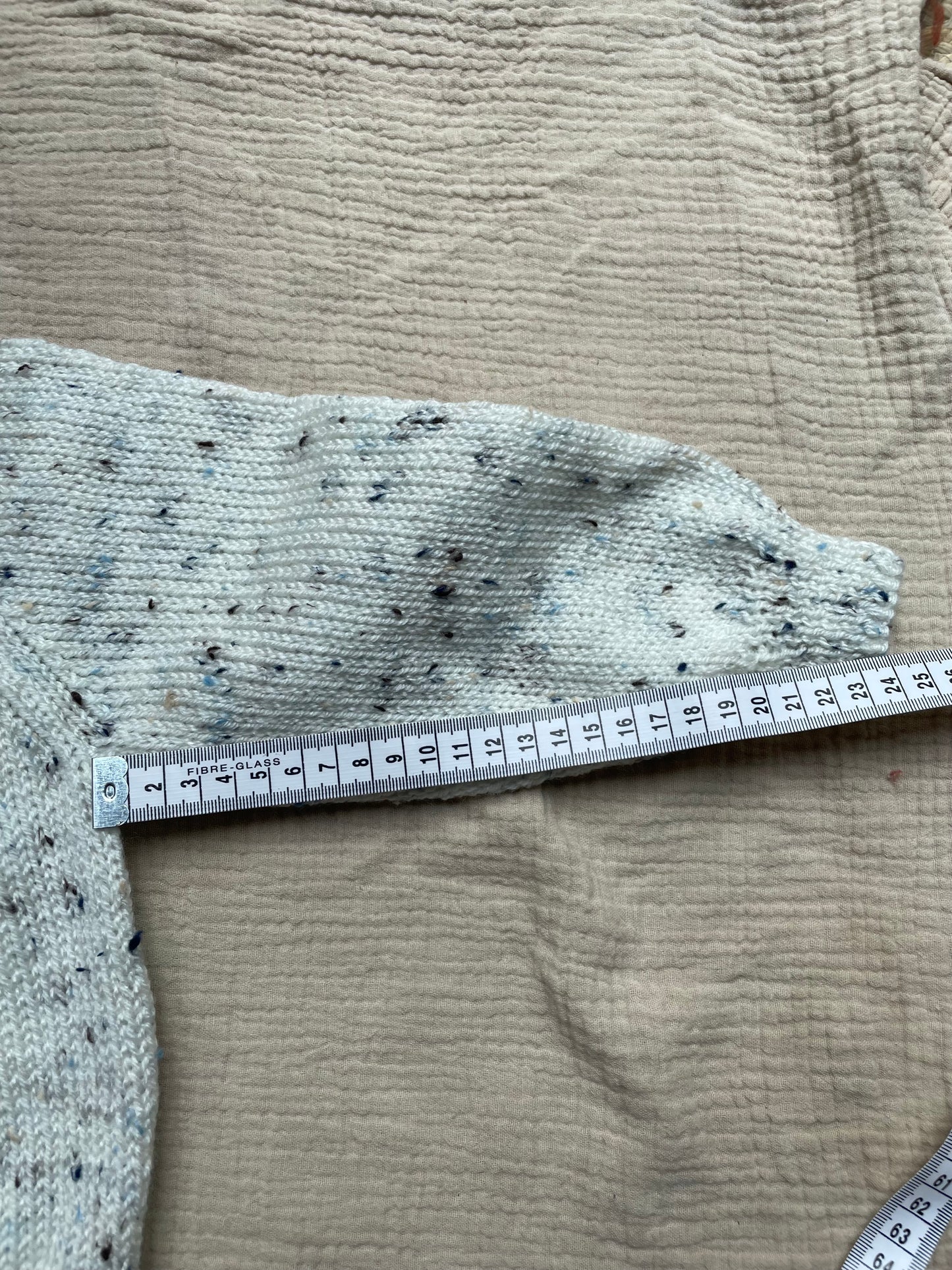 2-3 years neutral with blue flecks jumper