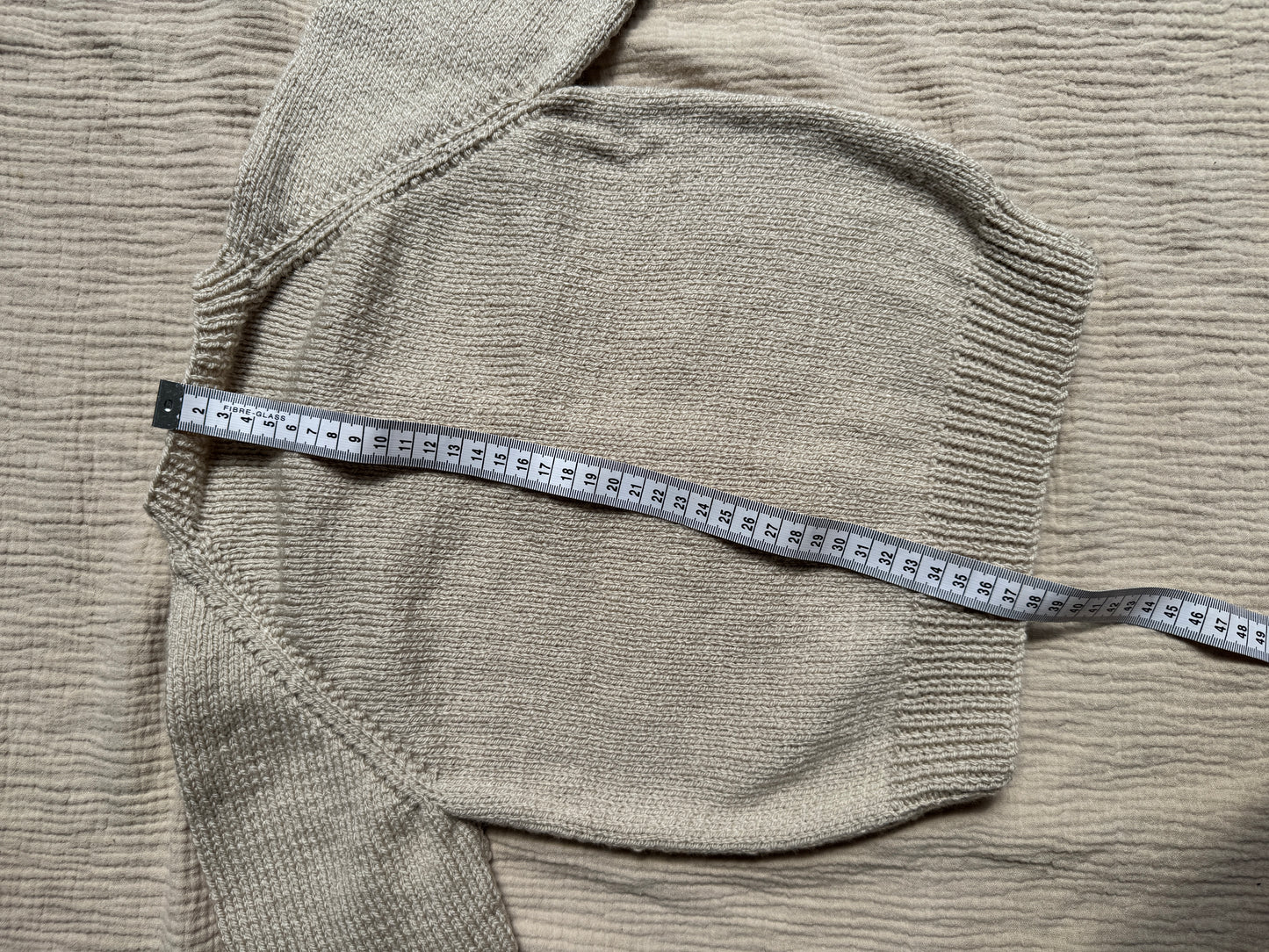 2-3 years parchment cardigan