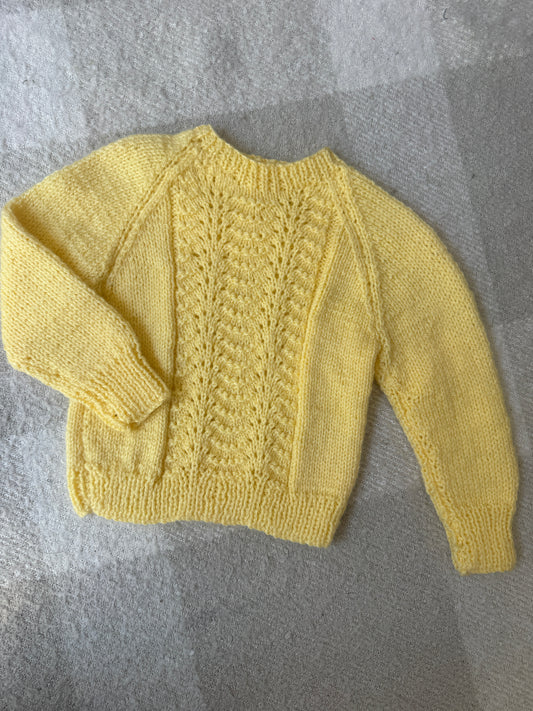 9-12months butter yellow jumper