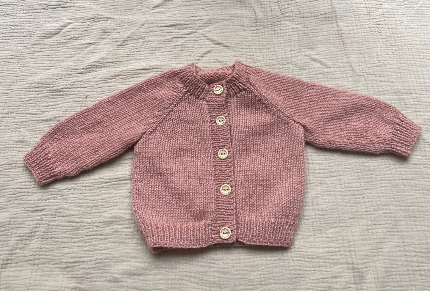 3-6m clay cardigan