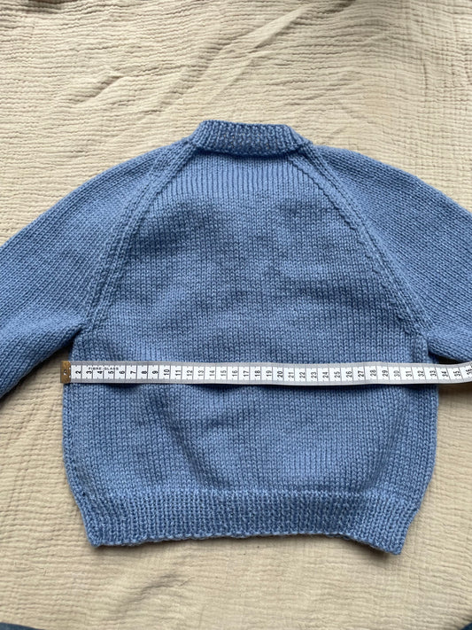 2-3 years periwinkle blue cardigan