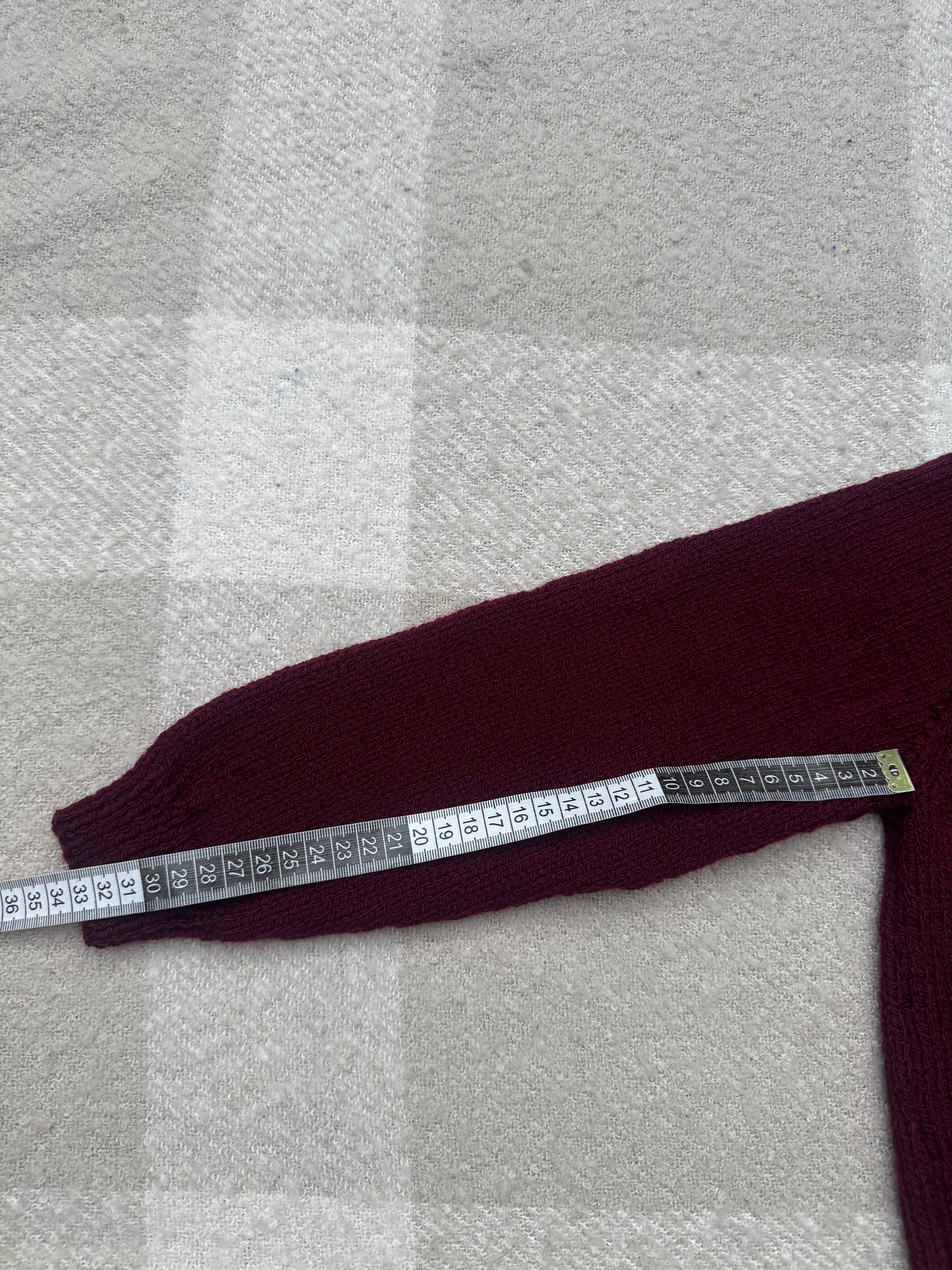 3-5 years burgundy cardigan