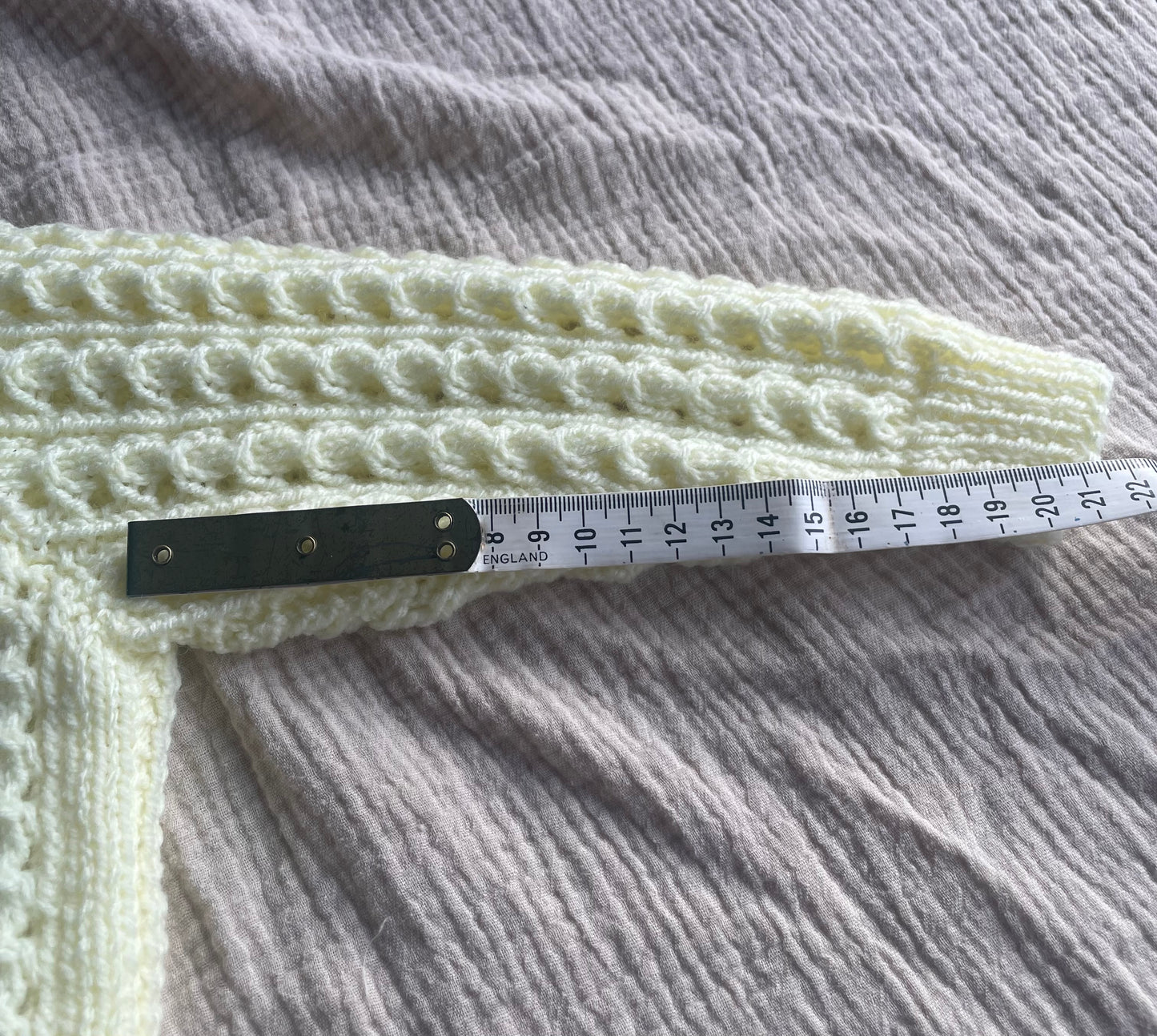 6-12months spring yellow cardigan