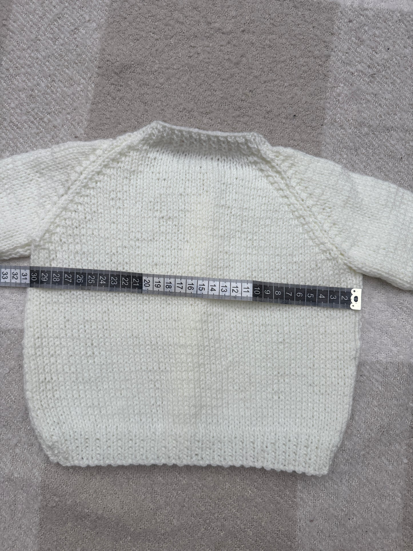 12-18m pale cream cardigan