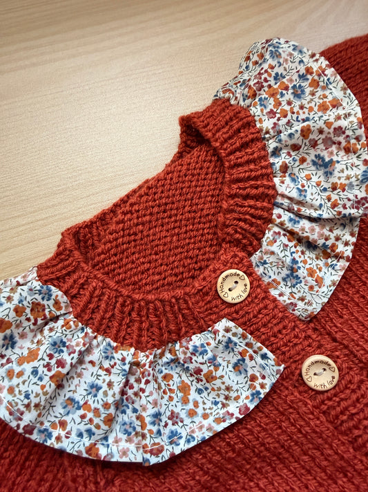 9-15m copper cardigan
