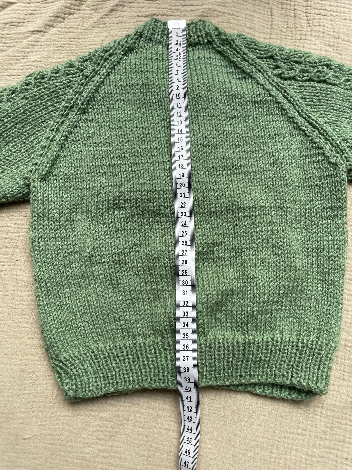 2-3 years sage cardigan