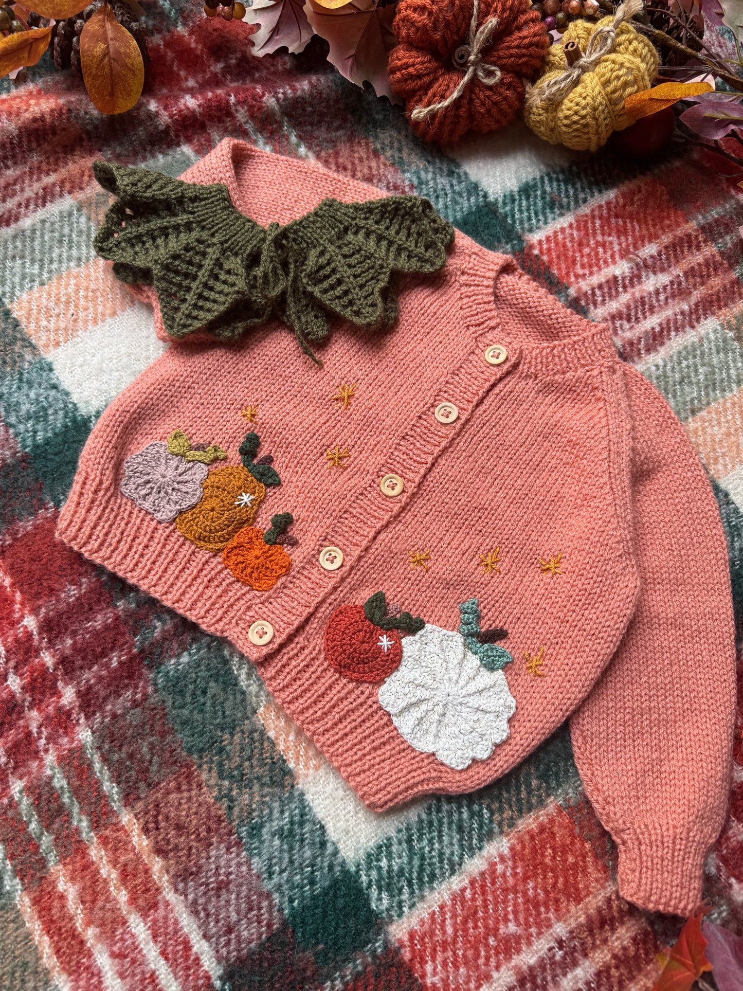 1-2 years pick of the patch cardigan