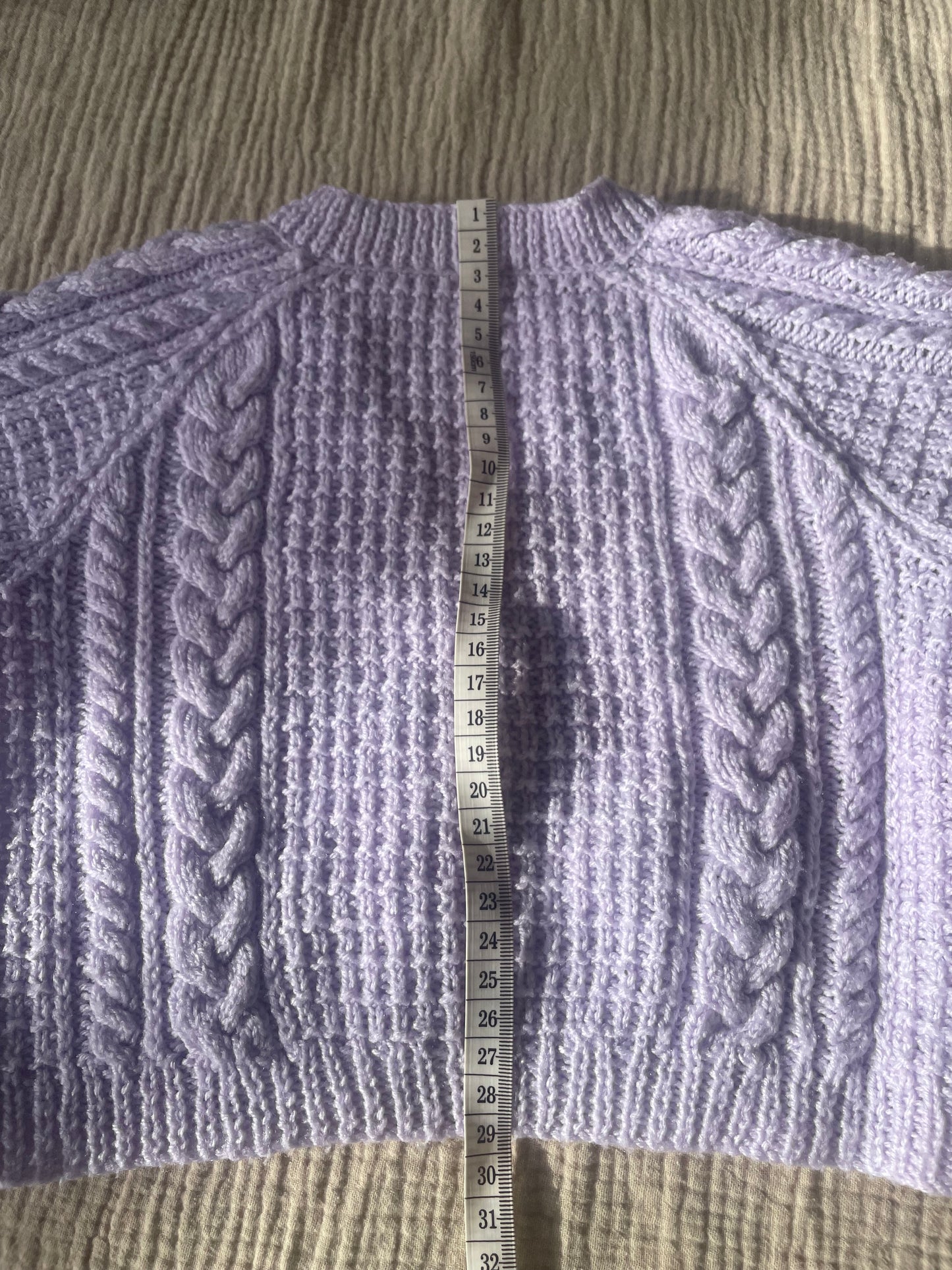 1-2 years lilac cardigan