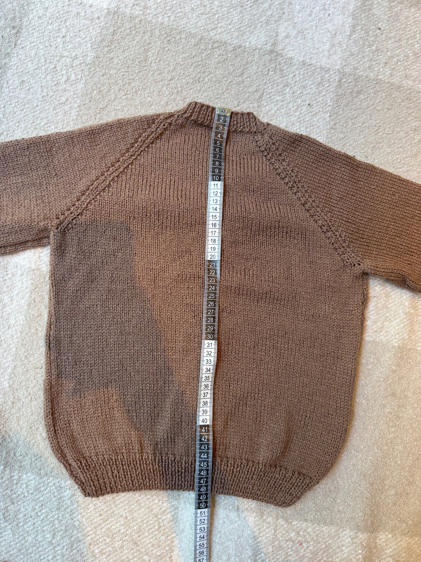 5-6 years mocha cardigan