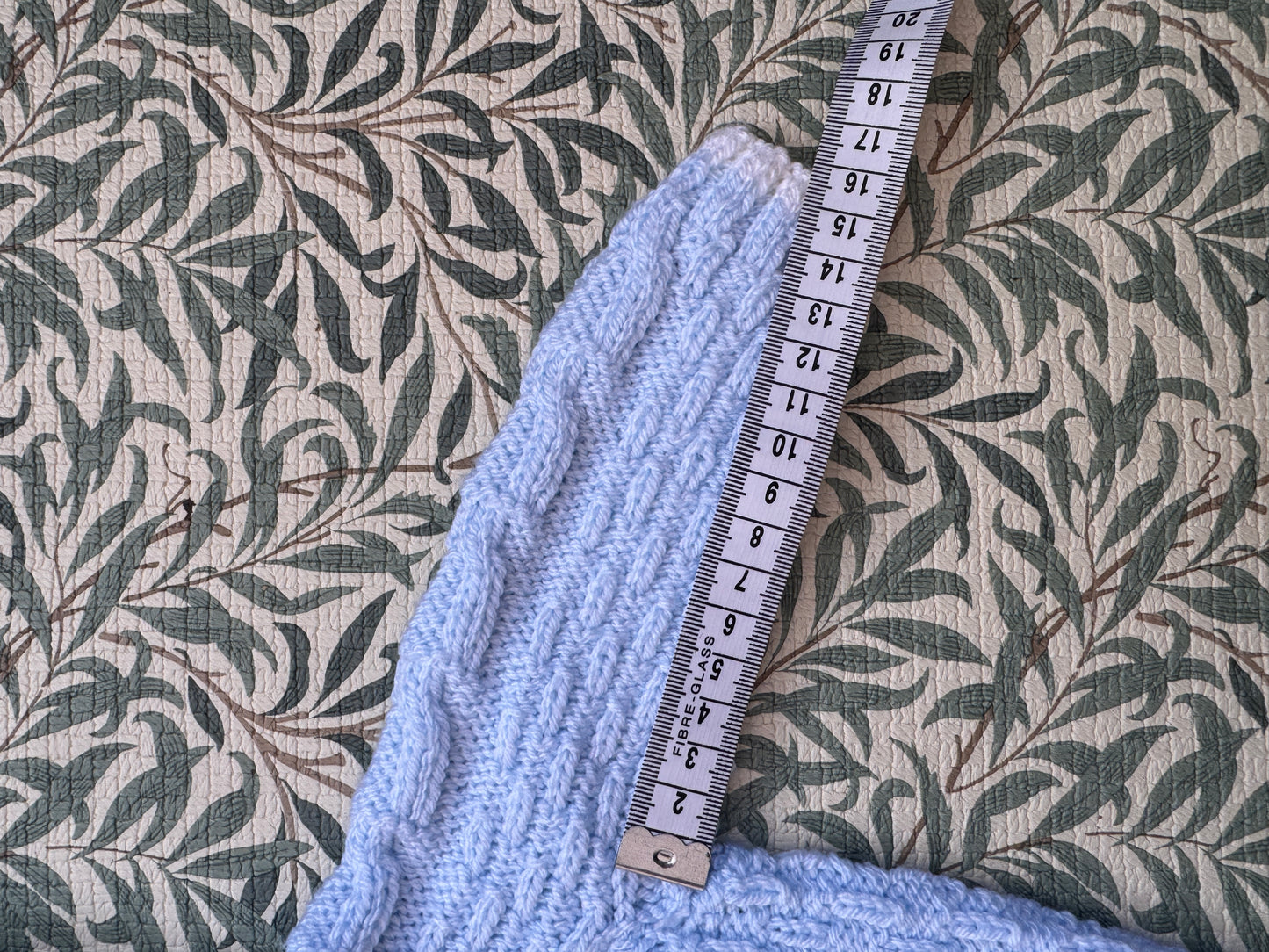 3-6m blue hooded cardigan