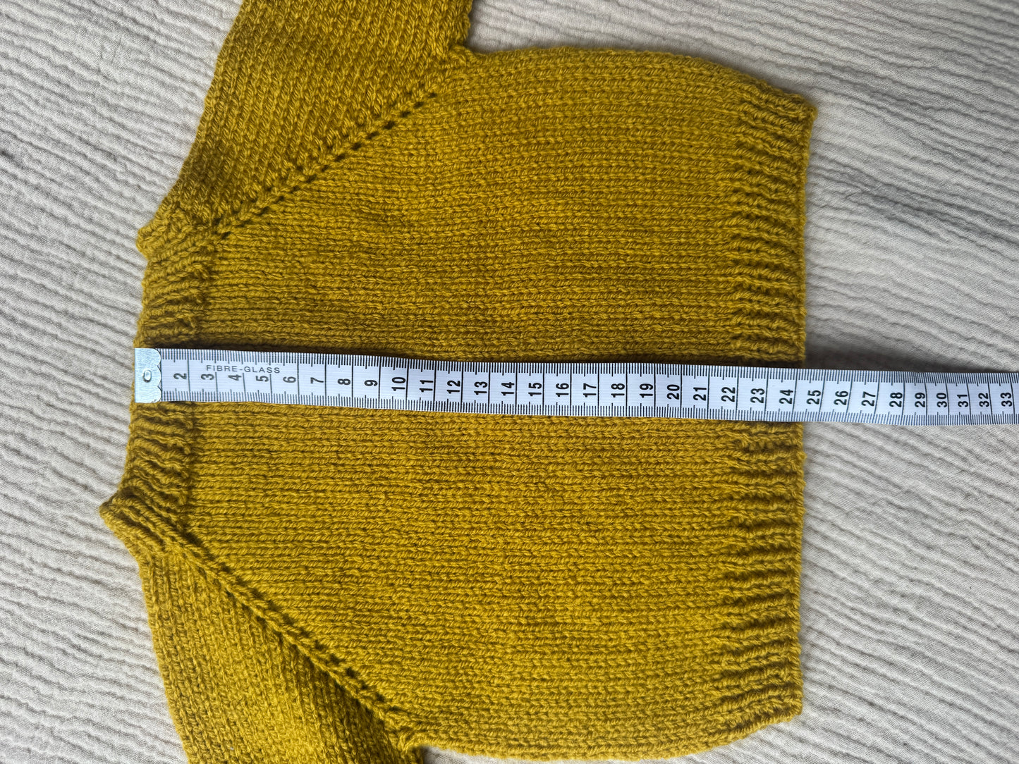 3-6m mustard cardigan