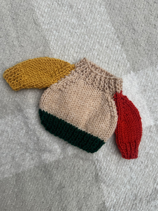 Medium colour block jelly cat jumper