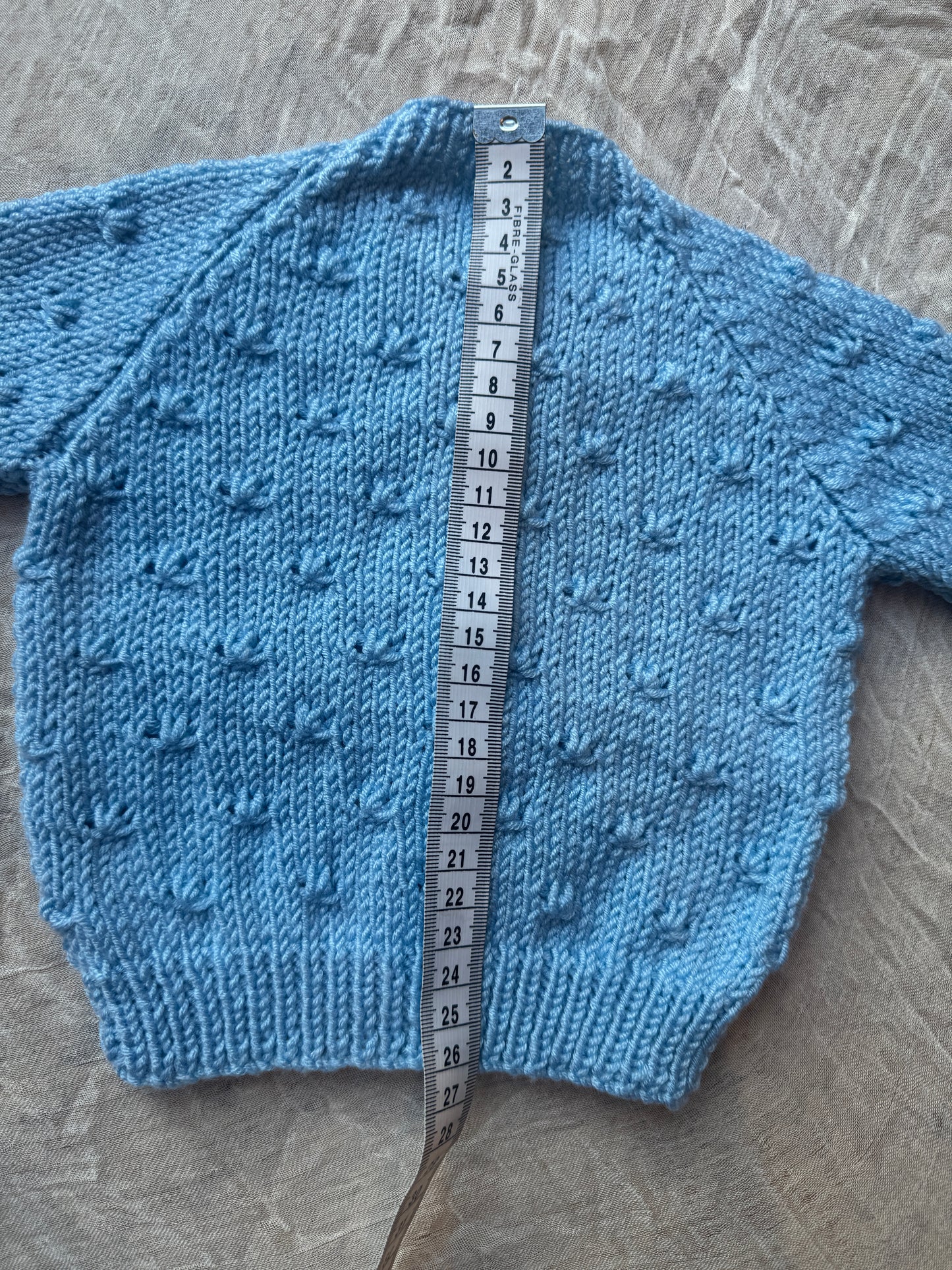 0-3m cloud blue cardigan
