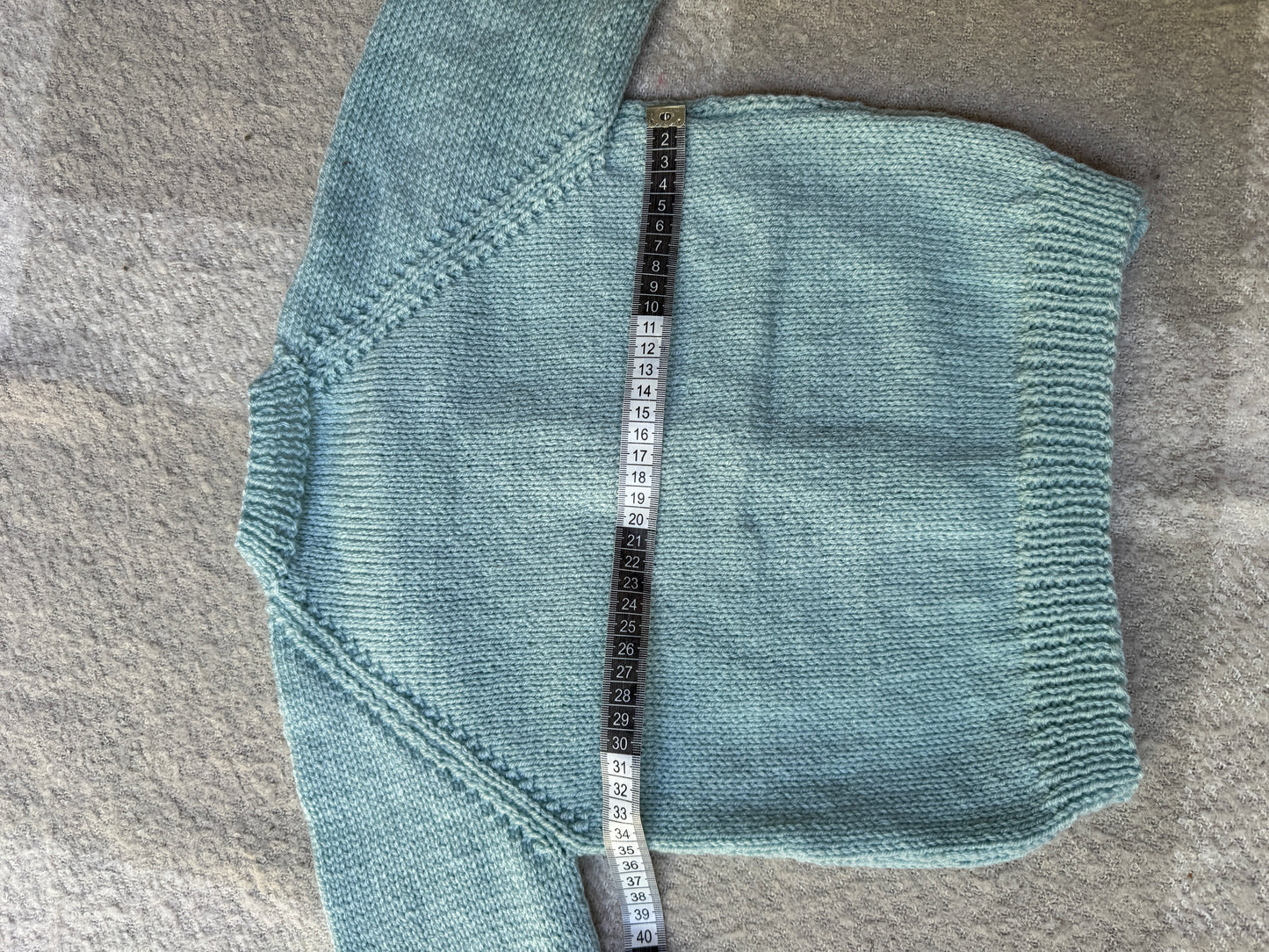 2-3 duck egg cardigan